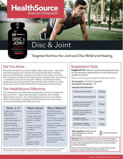 Disc and Joint Ultra